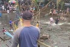 Bencana Tahun Baru 2025, Jembatan Gantung Ayo Malus Lubuklinggau  Ambruk Gegara Lonjakan Pengunjung 