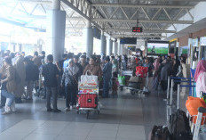 Lonjakan Penumpang di Bandara SMB II Palembang Selama Posko Lebaran 2026