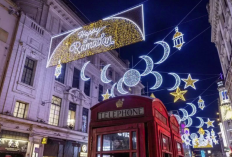 KEREN! London Nyalakan Lampu Perayaan Ramadan di Pusat Kota Dua Kali Berturut-turut