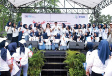 Peringati Hari Lahir Pancasila dan HUT PNM, Ini Harapan Karyawan/wati PNM Cabang Palembang 