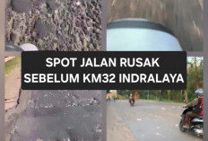 Jalan Rusak Sebelum KM 32 Indralaya Dikeluhkan Warga, Belum Tersentuh Perbaikan Bertahun-Tahun