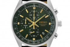 Seiko Chronograph SSB385P1, Dial Hijau Berkelas dengan Karakter Sporty yang Dewasa