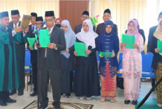 Rektor Unsri Lantik Sejumlah Pejabat Baru Masa Tugas 2026-2031, Siapa Saja Mereka?