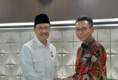 Serius Usul Pendirian Sekolah Rakyat di OKU Timur, Wabup Yudha Temui Menteri Sosial dan Wamensos