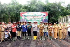 Pemkot Prabumulih Dukung Swasembada Pangan Tahun 2025, Tanam Jagung Serentak Bersama Polres Prabumulih 