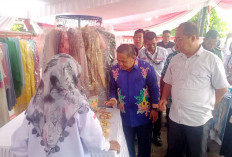 Beras-Migor Laris di Pasar Murah Palembang