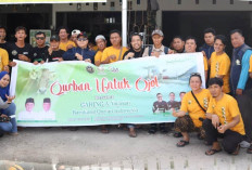 Komunitas Garing Tebar 211 Paket Qurban Untuk Ojol Palembang, Aksi Sosial Penuh Berkah