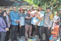 Warga Terdampak Longsor Dapat Bantuan dari Pemerintah 