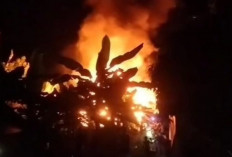 Tiga Rumah Hangus Terbakar, Seorang Warga Tewas Tersengat Listrik Saat Membantu Padamkan Api di Empat Lawang