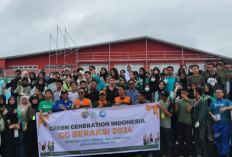Bersihkan Sampah Sisa Perayaan Malam Tahun Baru 2024, DLH Palembang-Green Generation Beraksi ke 12 Lokasi