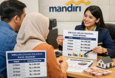 Simulasi Cicilan Pinjaman Non KUR Bank Mandiri Berdasarkan Tenor dan Plafon Kredit