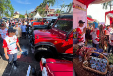 Bazar UMKM dan Kontes Mobil Klasik Meriahkan Hari Bhayangkara ke-78 di Palembang, Intip Keseruannya