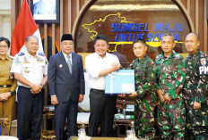 Apresiasi Penanganan Karhutla oleh Lanud SMH, Ini Pesan Gubernur Herman Deru ke Danlanud SMH yang Baru