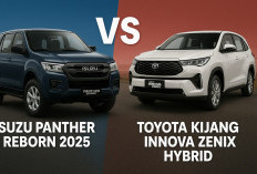 Pertarungan Efisiensi: Isuzu Panther Reborn 2025 vs Toyota Kijang Innova Zenix Hybrid