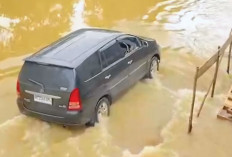 Jalan Lintas Mura–PALI Tergenang, Pengendara Waspada