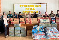 Tanggap Darurat Banjir, PT TeL Salurkan Bantuan, Untuk Warga Desa Sekitar