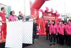 Bazar UMKM hingga Olahraga Bersama Bertabur Hadiah Doorprize, Bhayangkari Polda Sumsel Meriahkan HUT ke-45 YKB