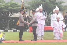 Terima Pataka 'Atidhira Wira Bhakti', Kapolda Sumsel Sandi Nugroho Menekankan Pedomani Prinsip Kerja KCTI