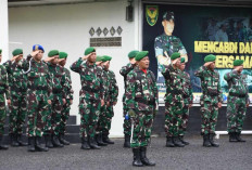 Korem 044/Gapo Gelar Upacara 17 Januari 2025, Pesan Panglima TNI Jadilah Prajurit PRIMA dan Profesional