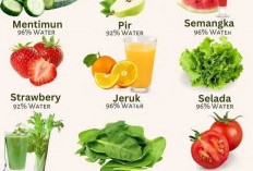 9 Buah dan Sayur Ini Bantu Kamu Minum Lebih Banyak Air Setiap Hari, Simak Yuk!