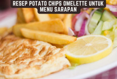 Resep Potato Chips Omelette untuk Menu Sarapan 
