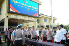 Bukan Sekedar Agenda Rutin, Eko Pastikan Kondisi Senpi Organik Personil Layak Pakai 