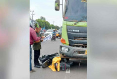 Polisi Dalami Kronologis Tewasnya Mahasiswa Unsri, Masuk Kolong Truk Fuso 