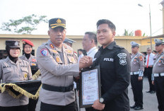 Beri Loyalitas, Balas dengan Apresiasi: 52 Personel Polres OKI Terima Penghargaan