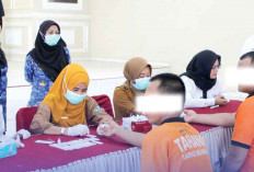 Cegah Penularan HIV, Dinkes Muara Enim Gelar Screening Kesehatan di Lapas Kelas IIB