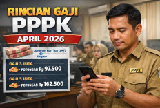 Gaji PPPK Dipotong 3,25 Persen April 2026, Ini Rincian Besarannya