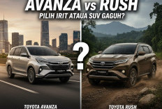 Avanza vs Rush, Toyota Avanza, Toyota Rush, perbandingan MPV dan SUV, mobil keluarga 7 seater, konsumsi BBM Av