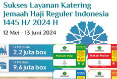 Jutaan Boks Katering Telah Dinikmati Jemaah Haji Indonesia