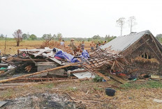 Amukan Puting Beliung saat Cuaca Ekstrem, Rusak 26 Rumah pada 3 Desa di Ogan Ilir, Lukai Warga 