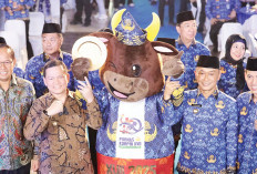 Pj Gubernur Elen Setiadi Launching Maskot PORNAS KORPRI XVII 2025 