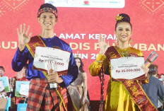 Spektakuler, Malam Grand Final  BGP 2024 Nobatkan Leo & Tasya sebagai  Duta Pariwisata Kota Palembang