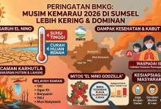 Musim Kemarau Makin Dominan, BMKG Ingatkan Ancaman Karhutla dan Gangguan Kesehatan di Sumsel