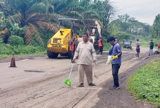 Perbaikan Jalan Lintas Mura-Sekayu Dimulai