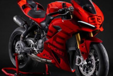 Seni Kecepatan dalam Balutan Merah Ducati Panigale V2 2026, Manifestasi Adrenalin Tak Terbantahkan