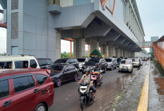 Kemacetan Parah di Akses OPI Mall Palembang Saat Libur Tahun Baru