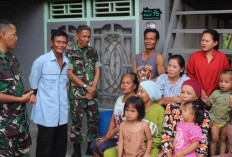 Turun Langsung Keliling Kecamatan, Dandim 0402/OKI Sosialisasi dan Ingatkan Warga Bahaya Karhutla