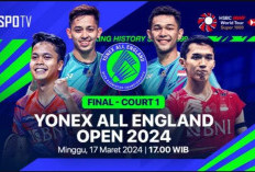 Link Live Streaming Final All England 2024, Saksikan All Indonesia Final Jojo vs Ginting