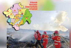 Bombardir Karhutla, 9 Daerah Status Siaga, Pemadaman Dibantu Heli Warterbombing-OMC