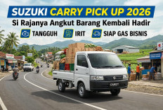 Suzuki Carry Pick Up 2026 Kembali Mengaspal, Andalan Usaha yang Tangguh dan Hemat Operasional