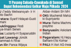 Golkar Targetkan 60 Persen Kemenangan, Berikan Rekomendasi Kepada 11 Cakada-Cawakada di Sumsel