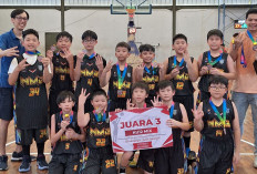 NMB Club Raih Juara 3 Happyhoops Championship KU-12, Cetak Bibit Pebasket Muda Palembang
