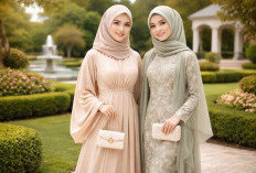   Gamis Lebaran 2026, Elegansi Sederhana dengan Sentuhan 'Aura Sultan' yang Kian Digemari