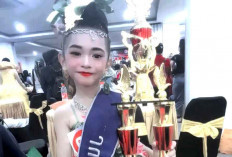 Dhiandra Wakili Sumsel ke Jakarta,Usai Juarai Top Model Putri Bunga Nusantara