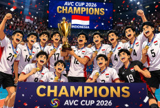 Dari Kalah di Grup ke Juara: Indonesia Ubah Nasib, Korea Dibuat Tak Berkutik di Final AVC Cup 2026 
