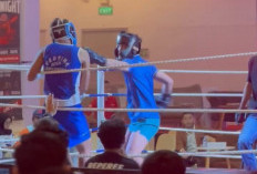 Petinju Empat Lawang Dominasi Ring, Menangkan Pertandingan dengan TKO