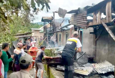 Kasihan, Rumah Warga OKU Selatan Ludes Dilahap si Jago Merah 